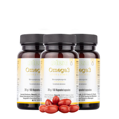 100830 - Omega3 Lecithin & Vitamin E, 3er Set