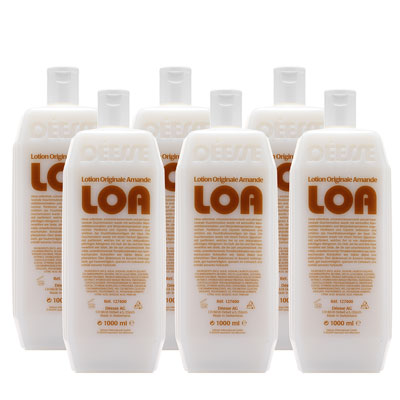 127410 - LOA Duschbad Amande Box 6 x 1 Liter