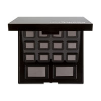 Astuccio vuoto per 12 ombretti e 2 fard